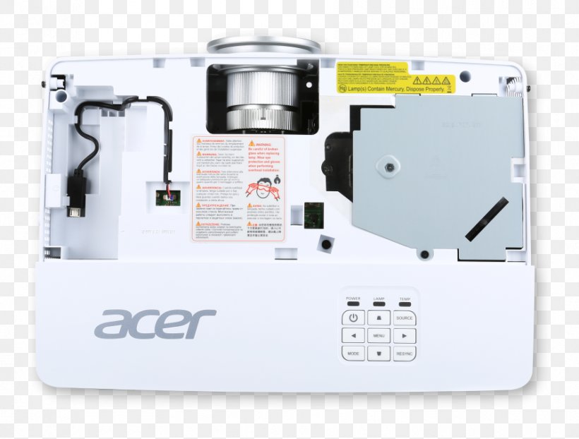 Multimedia Projectors Acer H6502BD Digital Light Processing 1080p, PNG, 892x677px, Multimedia Projectors, Acer, Acer H6502bd, Digital Light Processing, Digital Micromirror Device Download Free