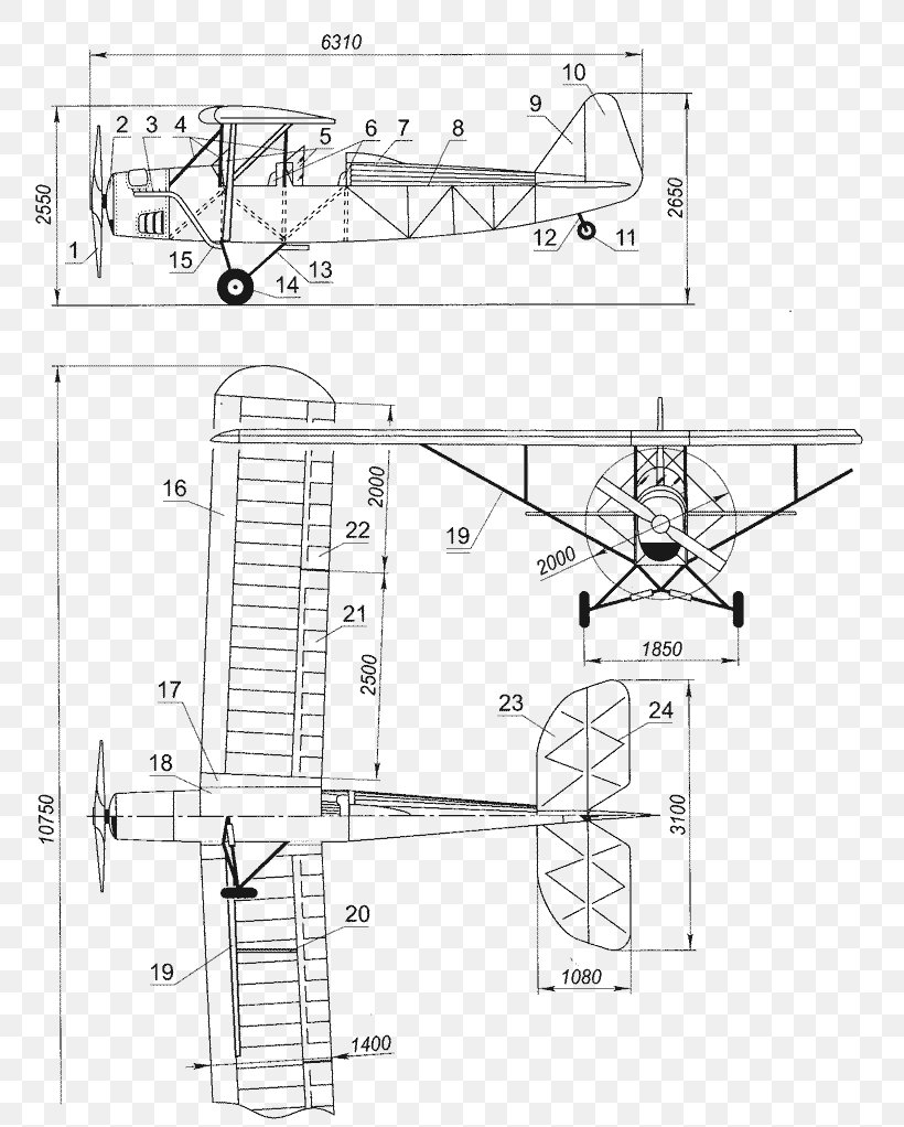 Airplane Monoplane Technical Drawing Floor Plan Parasol Wing, PNG, 784x1022px, Airplane, Area, Artwork, Black And White, Cabine Download Free