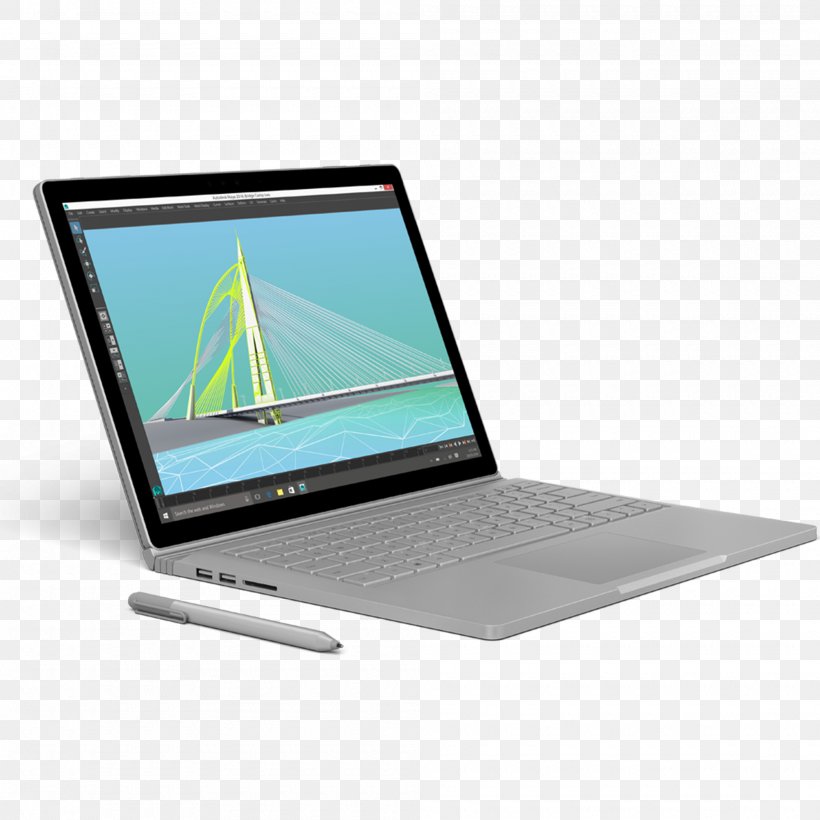 Laptop Surface Book Microsoft Surface 2-in-1 PC Intel Core, PNG, 2000x2000px, 2in1 Pc, Laptop, Computer, Computer Monitor Accessory, Display Device Download Free