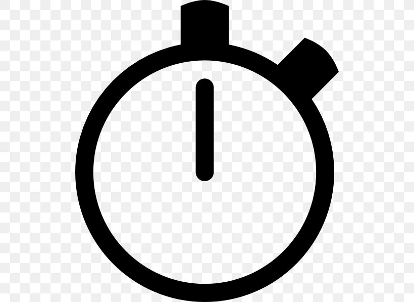 Stopwatch Clip Art, PNG, 522x597px, Stopwatch, Area, Black And White, Chronometer Watch, Clock Download Free