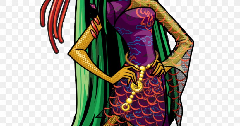 Monster High Cleo DeNile Noodle Drawing, PNG, 986x518px, Monster High, Arm, Art, Character, Chinese Dragon Download Free