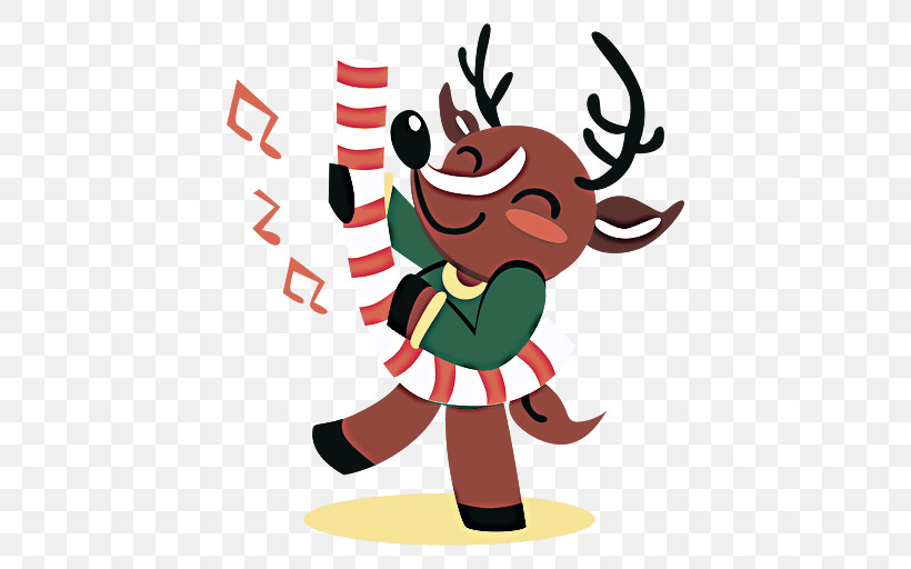 Reindeer, PNG, 512x512px, Reindeer, Biology, Cartoon, Character, Character Created By Download Free