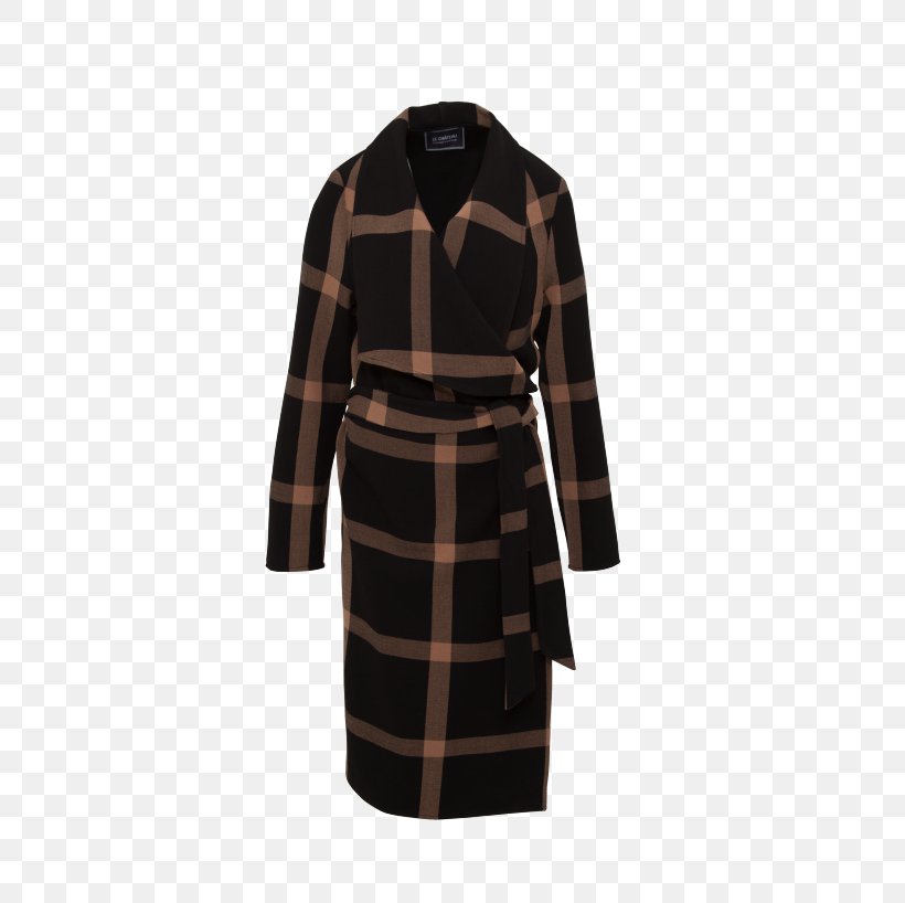 Robe Overcoat Tartan Dress Sleeve, PNG, 545x818px, Robe, Clothing, Coat, Day Dress, Dress Download Free