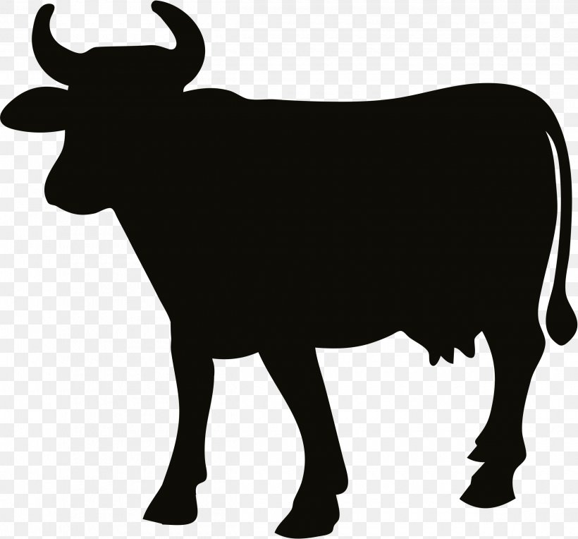 Family Silhouette, PNG, 2500x2332px, Cattle, Animal Figure, Blackandwhite, Bovine, Bull Download Free