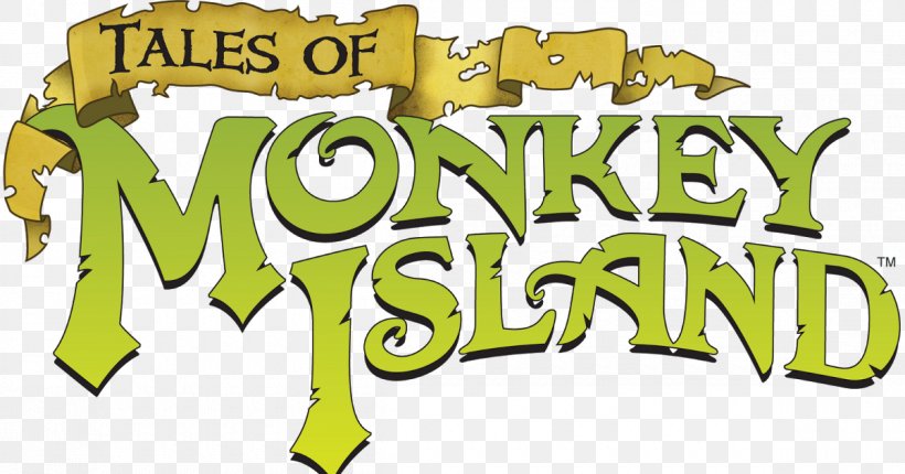 Tales Of Monkey Island Logo Human Behavior Brand, PNG, 1200x630px, Tales Of Monkey Island, Area, Banner, Behavior, Brand Download Free
