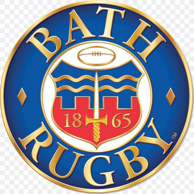 Bath Rugby English Premiership Worcester Warriors Gloucester Rugby Saracens, PNG, 1000x1000px, Bath Rugby, Area, Badge, Bath, Brand Download Free