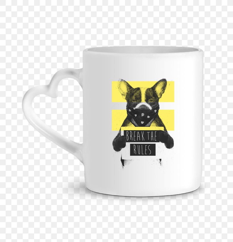 French Bulldog Cat Pembroke Welsh Corgi Typography 12 Giant Panda, PNG, 690x850px, French Bulldog, Brand, Canvas Print, Cat, Cup Download Free