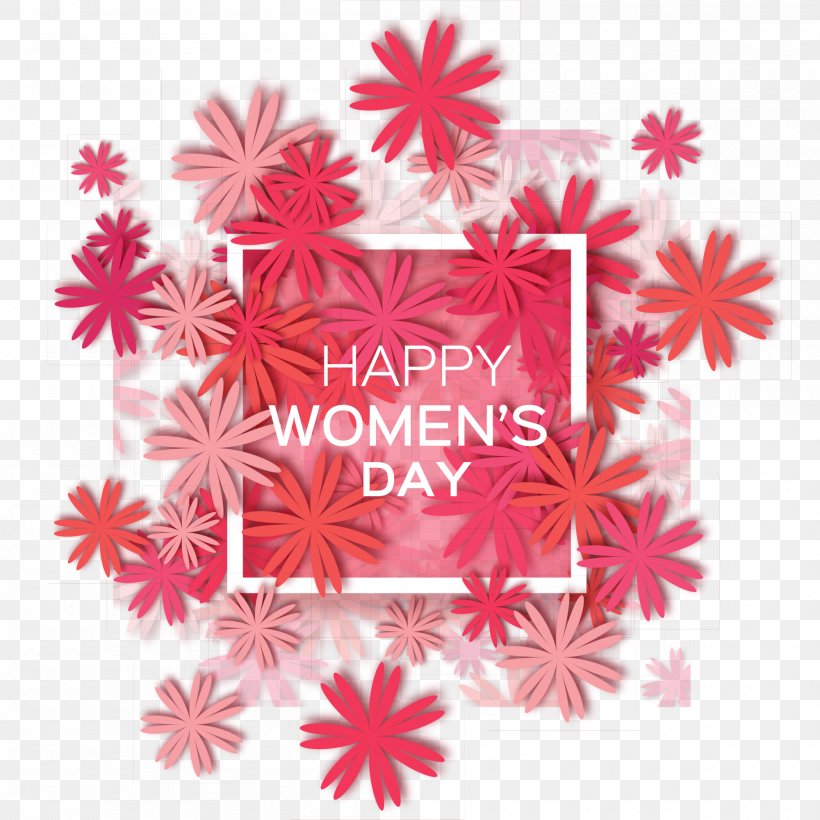 International Womens Day March 8 Royalty-free, PNG, 2000x2000px, International Womens Day, Flora, Floral Design, Flower, Flowering Plant Download Free