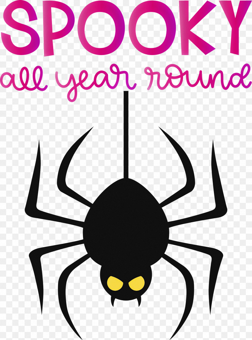 Spooky Halloween, PNG, 2223x3000px, Spooky, Biology, Geometry, Halloween, Insects Download Free
