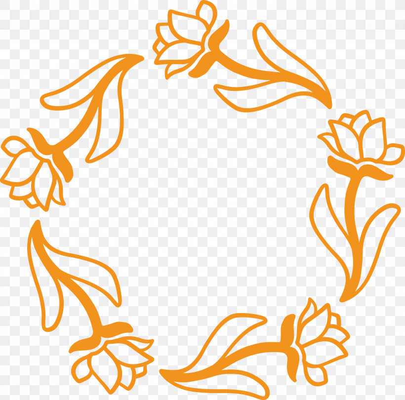 Floral Frame Flower Frame Monogram Frame, PNG, 3000x2967px, Floral Frame, Flower Frame, Herbaceous Plant, Line, Line Art Download Free