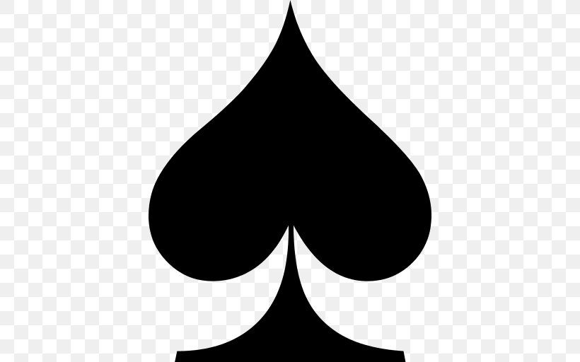 Ace Of Spades Playing Card, PNG, 512x512px, Ace Of Spades, Ace, Black, Black And White, Espadas Download Free