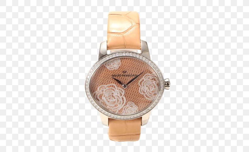 Automatic Watch Girard-Perregaux Strap, PNG, 500x500px, Watch, Automatic Watch, Beige, Designer, Fashion Accessory Download Free