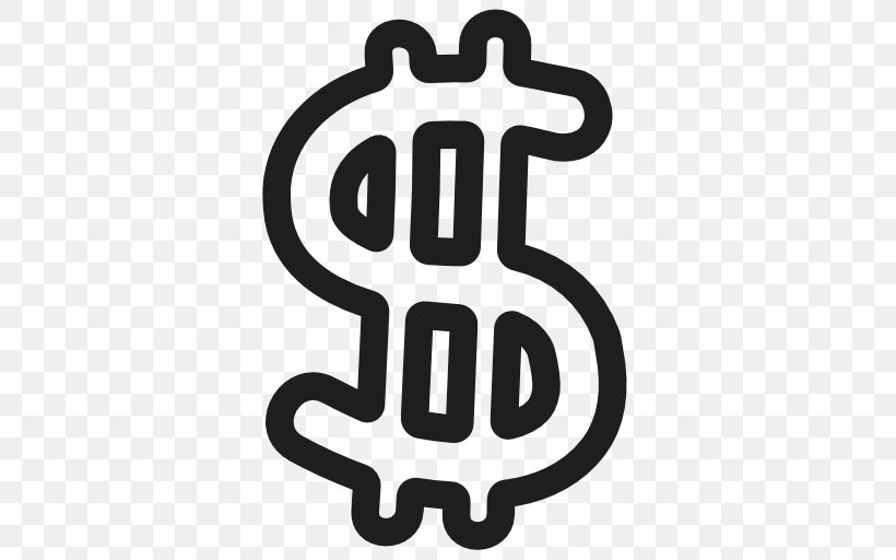 Dollar Sign Currency Symbol Clip Art, PNG, 512x512px, Dollar Sign, Area, Australian Dollar, Brand, Currency Download Free