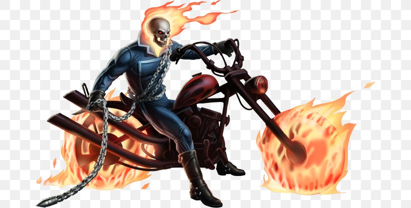human torch vs ghost rider