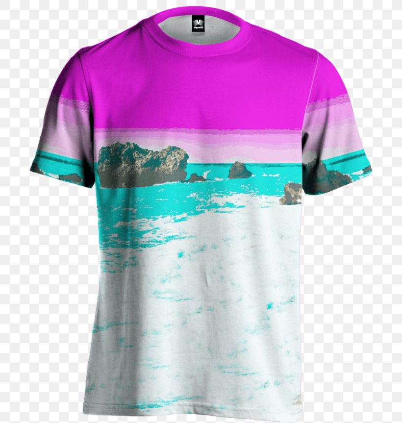 Printed T-shirt Hoodie Printing Top, PNG, 700x863px, Tshirt, Active Shirt, All Over Print, Aqua, Bluza Download Free