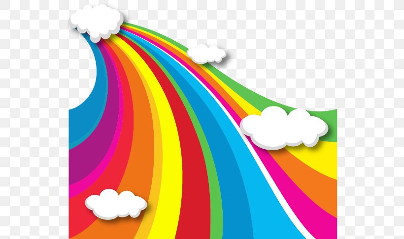 Rainbow Cloud Iridescence Euclidean Vector, PNG, 559x487px, Rainbow, Cartoon, Cloud, Cloud Iridescence, Color Download Free