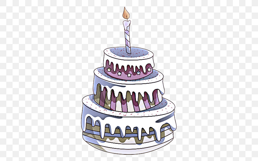 Birthday Cake, PNG, 512x512px, Birthday Cake, Baked Good, Baking, Birthday, Buttercream Download Free