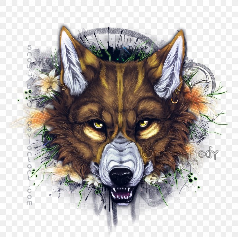 Dog Drawing Maned Wolf Growling Red Wolf, PNG, 1000x997px, Dog, Art, Black Wolf, Carnivoran, Deviantart Download Free