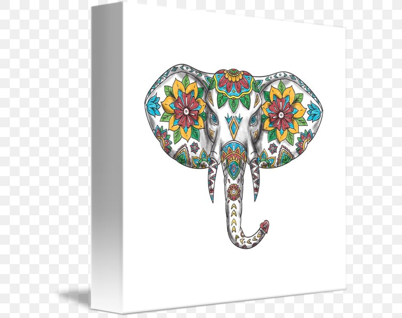 Mandala Tattoo Elephant Stock Photography, PNG, 606x650px, Mandala, Alamy, Art, Depositphotos, Drawing Download Free