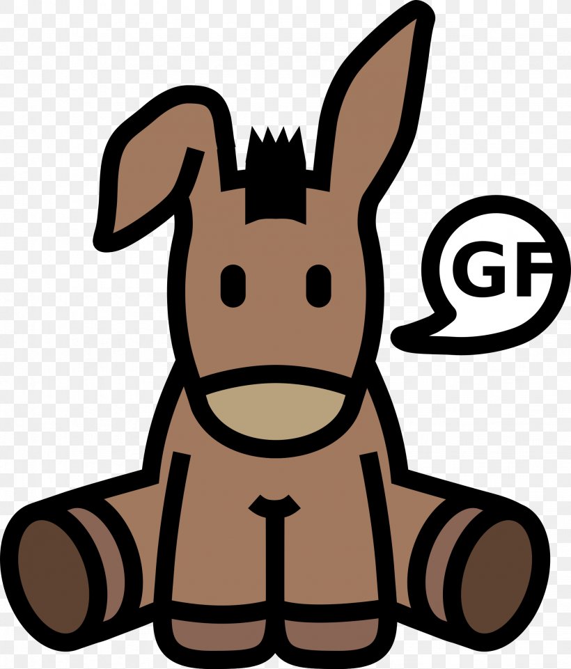 Donkey Clip Art, PNG, 2046x2400px, Donkey, Artwork, Fictional Character, Horse Like Mammal, Pack Animal Download Free