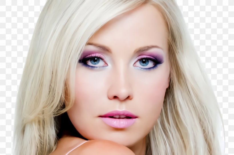 Hair Face Eyebrow Blond Skin, PNG, 2452x1632px, Hair, Beauty, Blond, Cheek, Chin Download Free