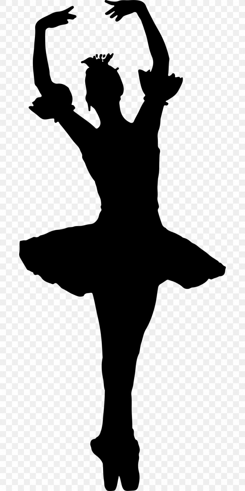 Ballet Dancer Silhouette, PNG, 960x1920px, Watercolor, Cartoon, Flower, Frame, Heart Download Free