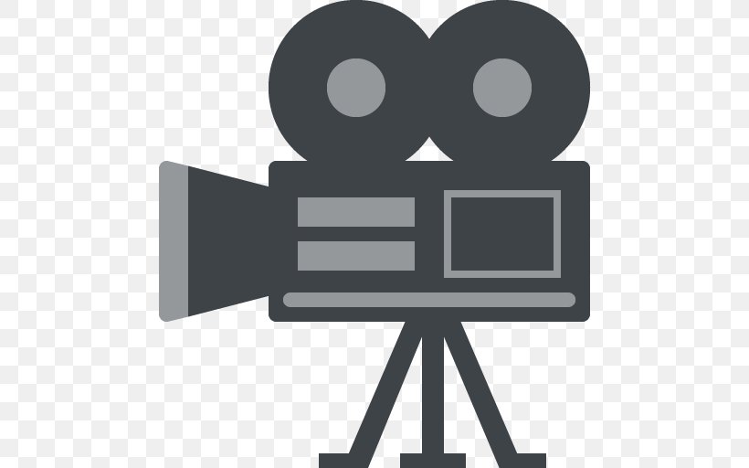 Emoji Clapperboard Movie Camera Film, PNG, 512x512px, Emoji, Android, Black And White, Brand, Camera Download Free