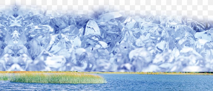 Iceberg Download, PNG, 1400x600px, Ice, Blue, Freezing, Glacial Landform, Grass Download Free