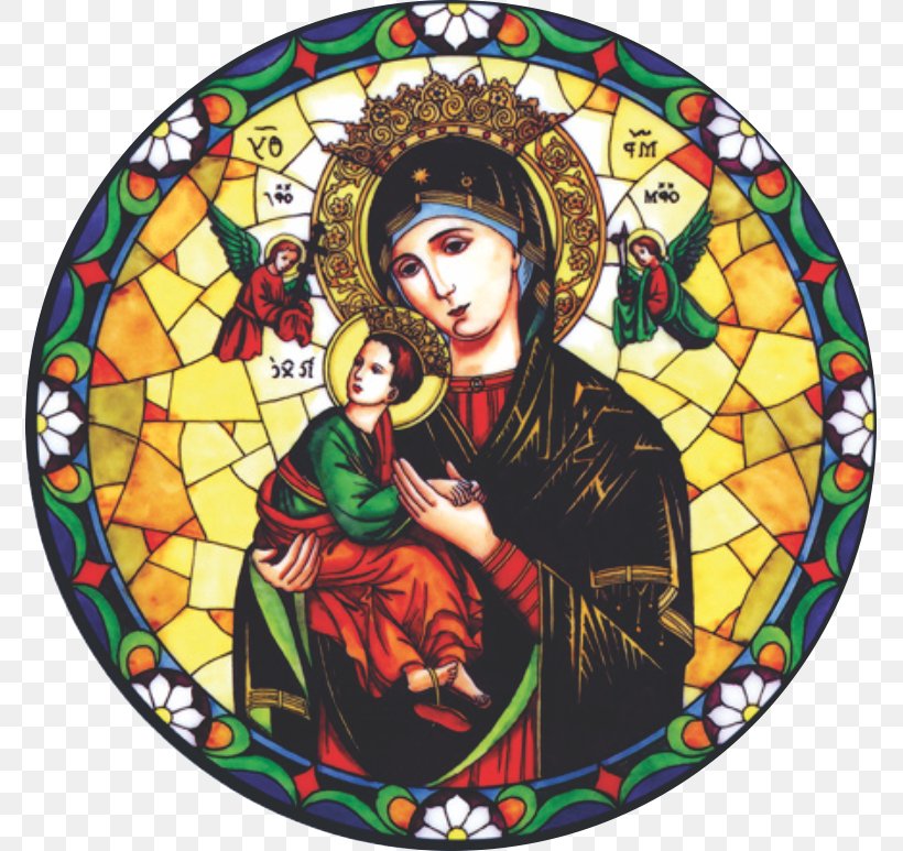 Immaculate Heart Of Mary Our Lady Of Perpetual Help Stained Glass Our Lady Of Fátima, PNG, 773x773px, Mary, Art, Christian Art, Christianity, Glass Download Free