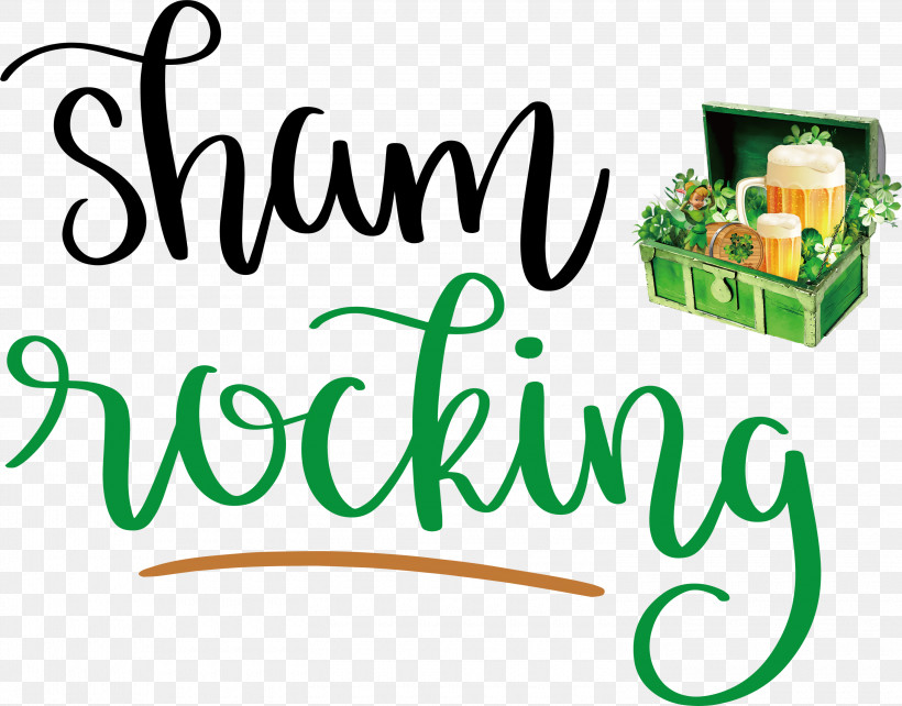 Sham Rocking Patricks Day Saint Patrick, PNG, 3000x2350px, Patricks Day, Commodity, Logo, M, Meter Download Free