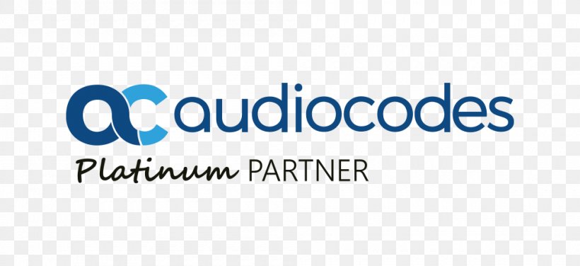 AudioCodes Mediant 1000B Unified Communications Voice Over IP Logo, PNG, 1000x459px, Audiocodes, Area, Blue, Brand, Computer Network Download Free