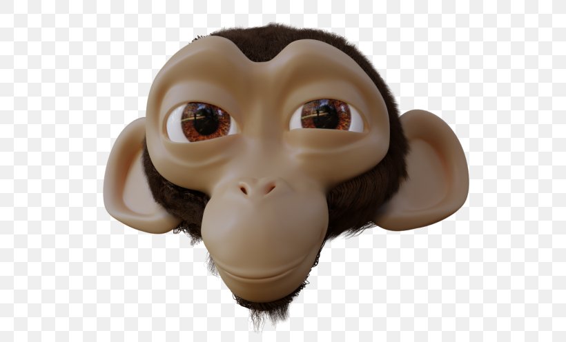 Chimpanzee Blender Monkey Facial Expression Snout, PNG, 620x496px, 3d Computer Graphics, Chimpanzee, Art, Artist, Blender Download Free