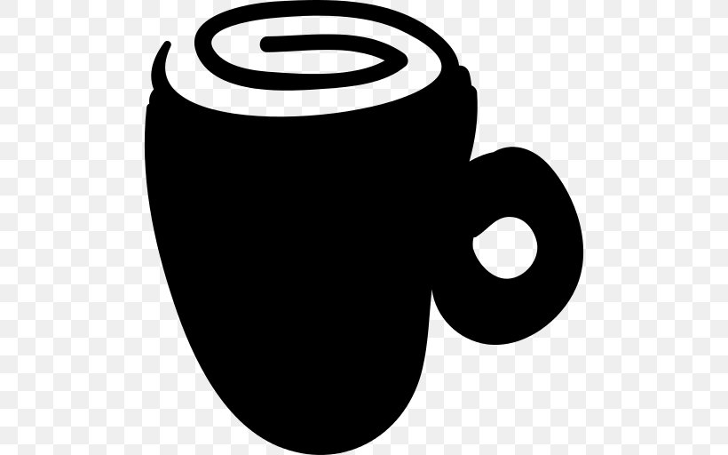 Coffee Cup Mug Coffee Cup, PNG, 512x512px, Coffee, Blackandwhite, Coffee Cup, Cup, Drinkware Download Free