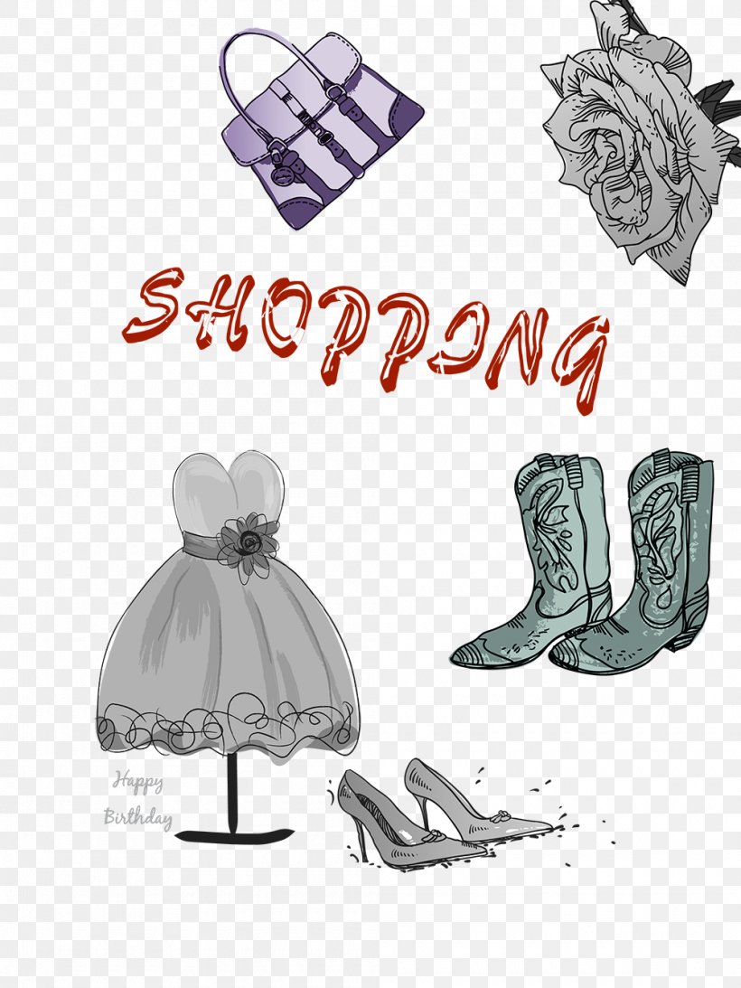Clothing Shoe Poster High-heeled Footwear Illustration, PNG, 1000x1333px, Clothing, Brand, Fashion, Fashion Accessory, Female Download Free