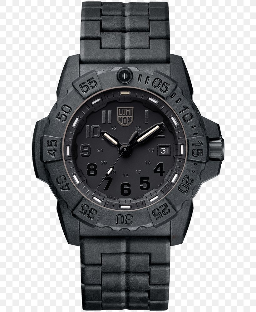 Luminox Navy Seal Colormark 3050 Series Watch United States Navy SEALs The U.S. Navy Seals, PNG, 750x1000px, Luminox, Black, Bracelet, Brand, Metal Download Free