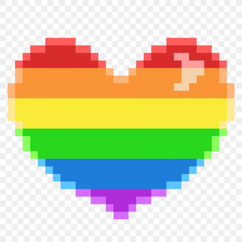 Pixel Rainbow Pixel Art Pixelation, PNG, 900x900px, Watercolor, Cartoon, Flower, Frame, Heart Download Free