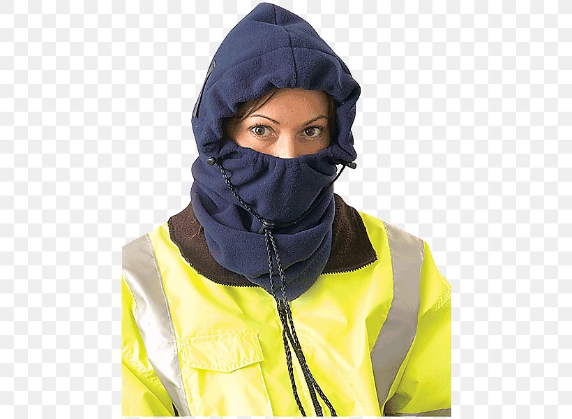 Balaclava Polar Fleece High-visibility Clothing Personal Protective Equipment, PNG, 600x600px, Balaclava, Cap, Clothing, Electric Blue, Hard Hats Download Free