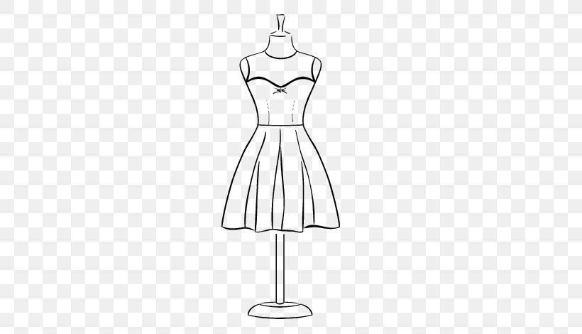 Cocktail Dress Drawing /m/02csf Shoulder, PNG, 600x470px, Dress, Abdomen, Arm, Artwork, Black And White Download Free