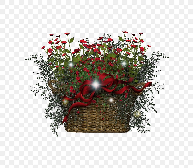 Cut Flowers Watercolour Flowers Garden Roses Clip Art, PNG, 713x713px, Flower, Basket, Blog, Christmas Decoration, Christmas Ornament Download Free