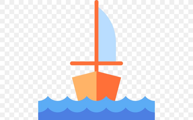 Sailing Ship Sailboat Clip Art, PNG, 512x512px, Sailing Ship, Boat, Fishing Vessel, Orange, Rudder Download Free