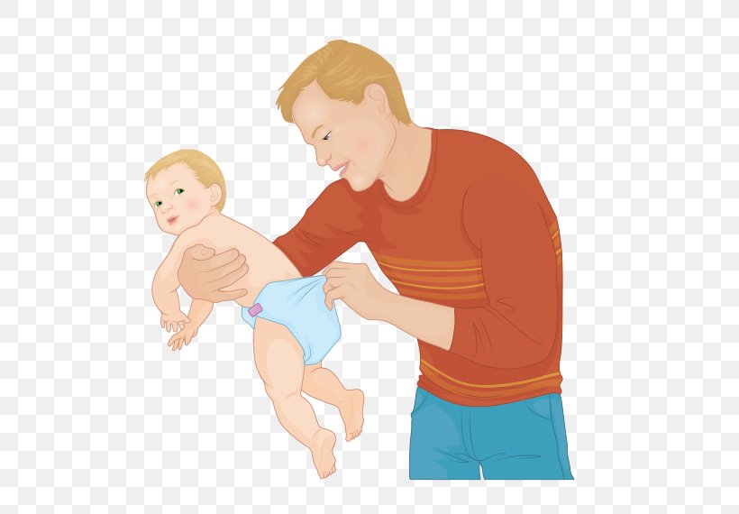 Child Cartoon, PNG, 697x570px, Diaper, Baby, Birth, Caricature, Cartoon Download Free