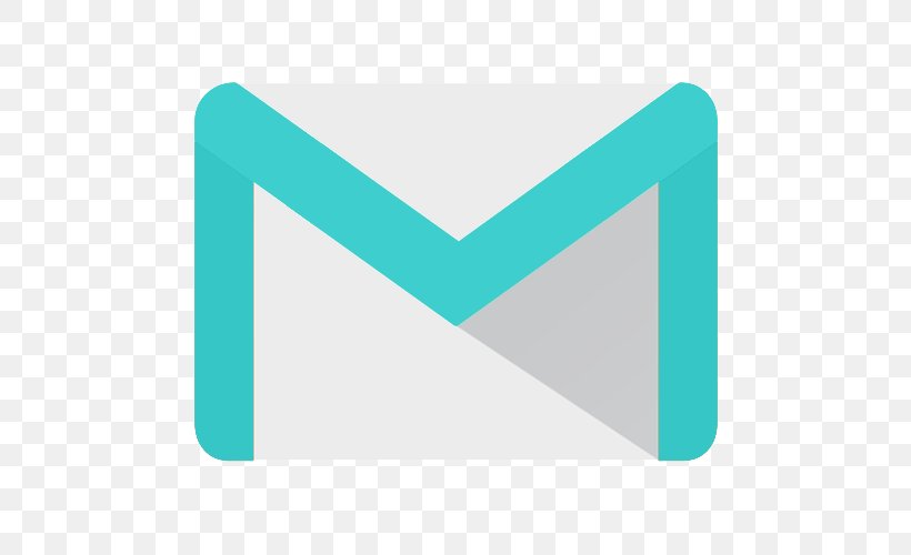 Gmail Email Google, PNG, 500x500px, Gmail, Aqua, Azure, Brand, Desktop Environment Download Free