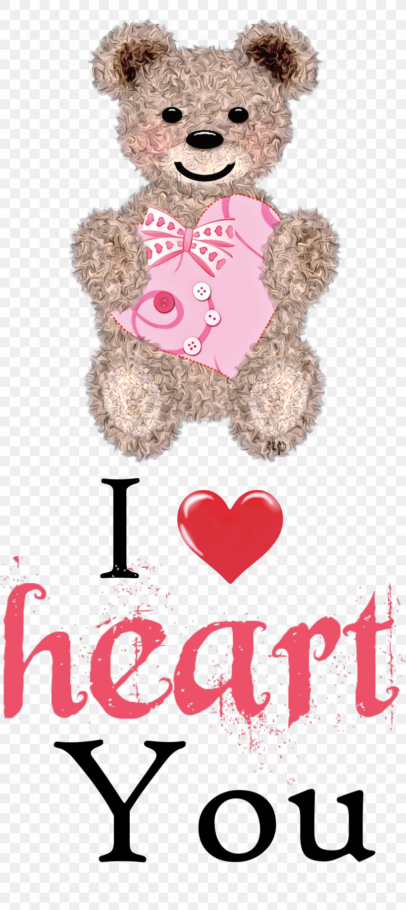 I Heart You Valentines Day Love, PNG, 1847x4135px, I Heart You, Bears, Love, Magic Kingdom Park, Mickeys Notsoscary Halloween Party Download Free