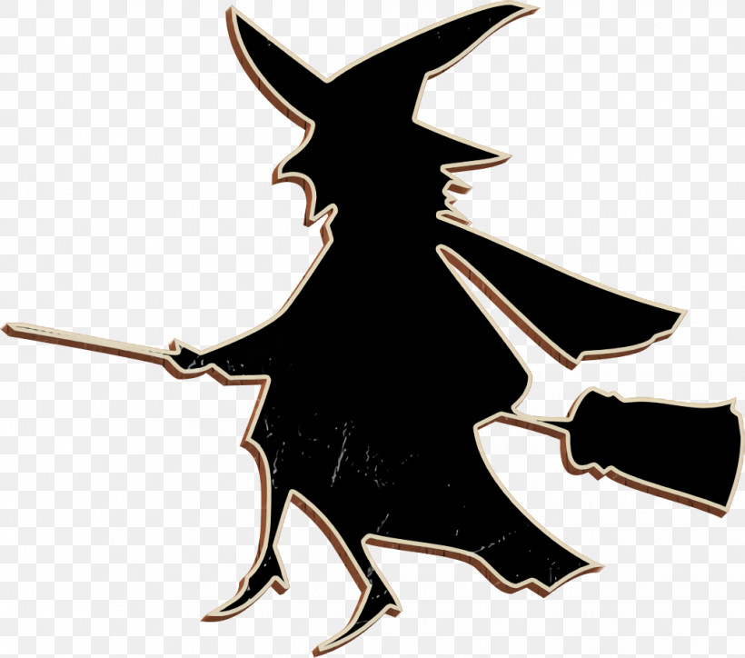 Icon Halloween2013 Icon Flying Broom And Witch Icon, PNG, 1032x912px, Icon, Black And White, Black Cat, Cartoon, Halloween2013 Icon Download Free