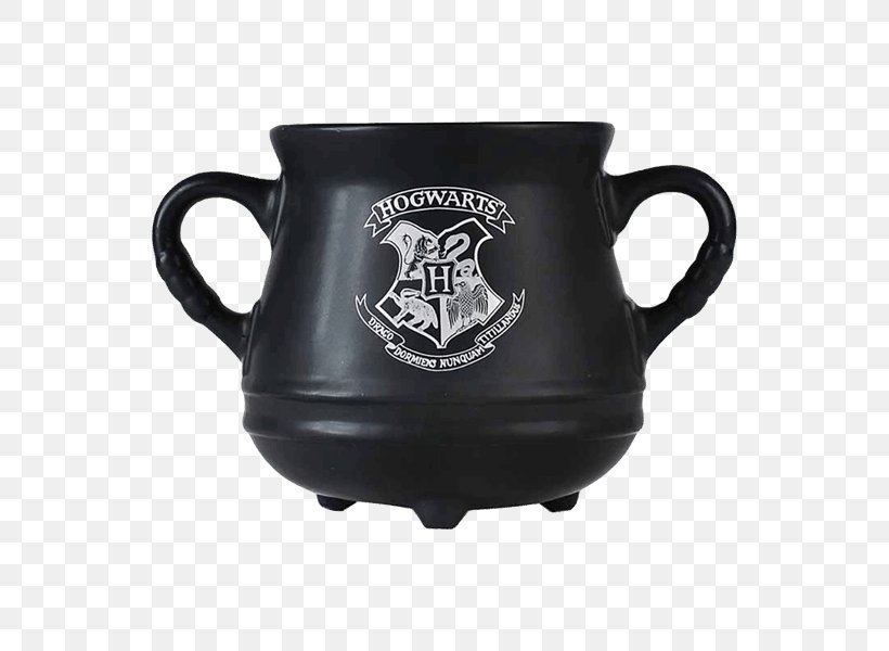 Mug Harry Potter (Literary Series) Harry Potter: Hogwarts Mystery Hogwarts School Of Witchcraft And Wizardry Cauldron, PNG, 600x600px, Watercolor, Cartoon, Flower, Frame, Heart Download Free