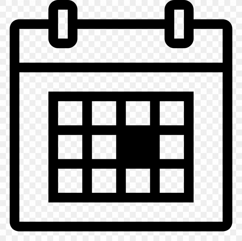 Calendar Date Clip Art, PNG, 1600x1600px, Calendar, Area, Black, Black And White, Brand Download Free