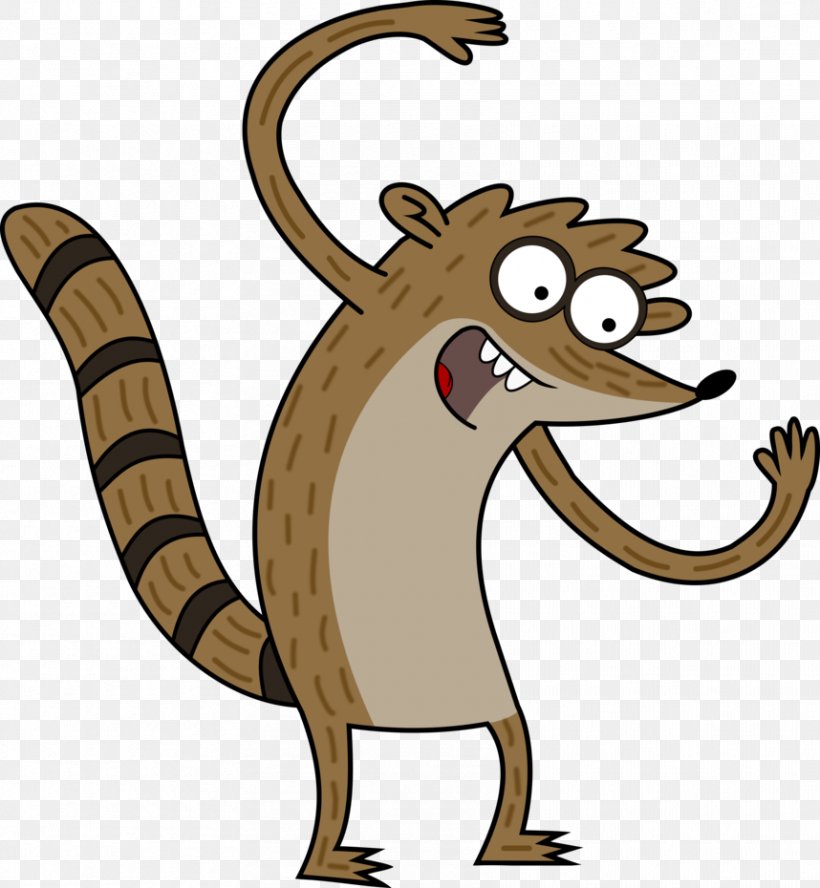 Rigby's Body Mordecai Character Free Cake, PNG, 858x930px, Rigby ...