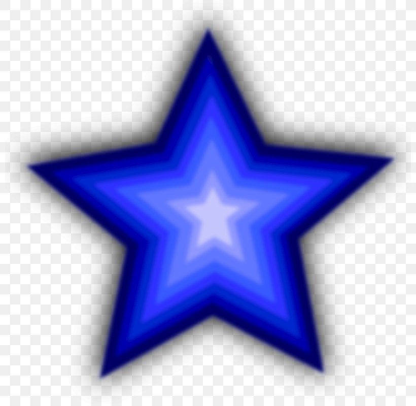 Star Blue Clip Art, PNG, 800x800px, Star, Blue, Cobalt Blue, Color, Electric Blue Download Free