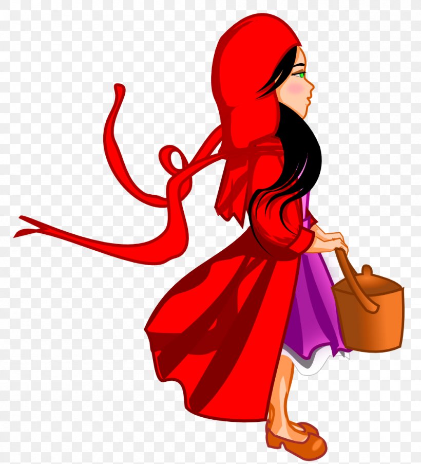 Little Red Riding Hood Big Bad Wolf Clip Art, PNG, 999x1101px, Little Red Riding Hood, Art, Artwork, Big Bad Wolf, Clothing Download Free