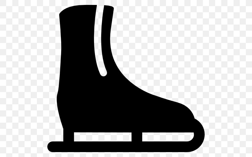 Shoe Sport Ice Skates Ice Skating, PNG, 512x512px, Shoe, Black, Black And White, Footwear, Ice Download Free